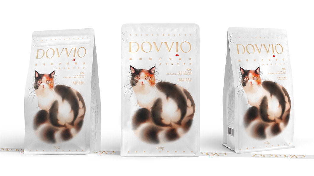 タラ&ウサギ 猫用総合栄養フリーズドライ(350g / パック)