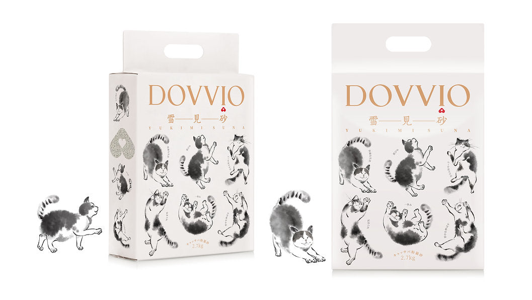 植物系猫砂 雪見砂(2.7kg/箱)
