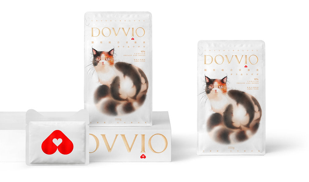 タラ＆ウサギ 猫用総合栄養フリーズドライ（350g / パック）